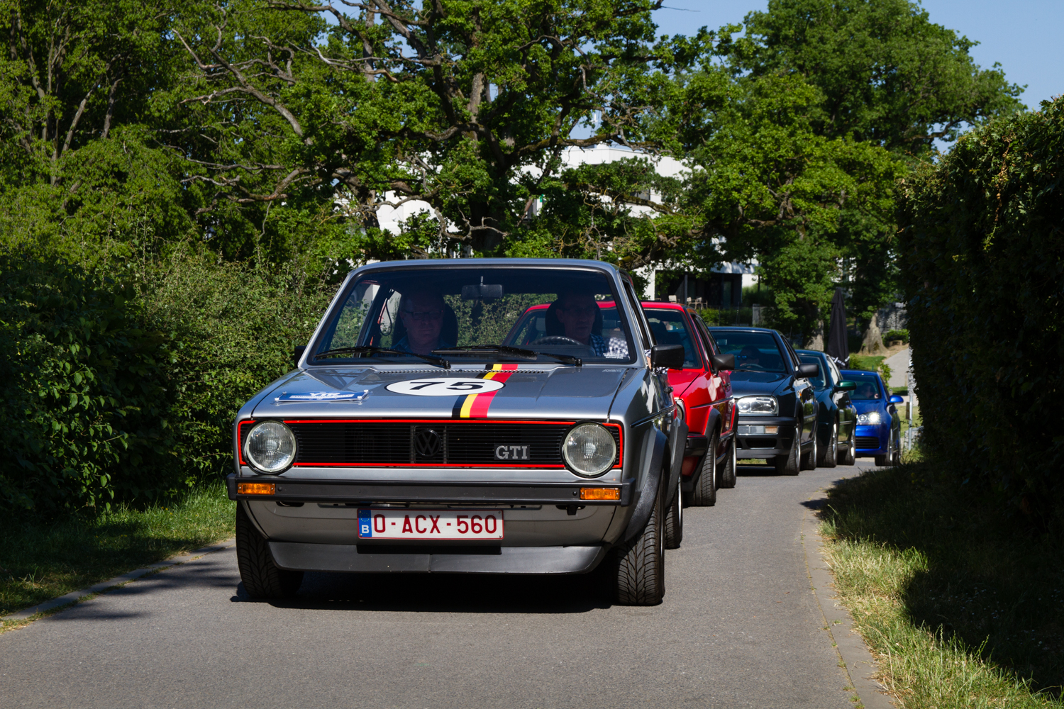 75 Ans de Volkswagen - AutoGids/Le Moniteur Automobile Youngtimers Rally
"Cinq d'un coup"
