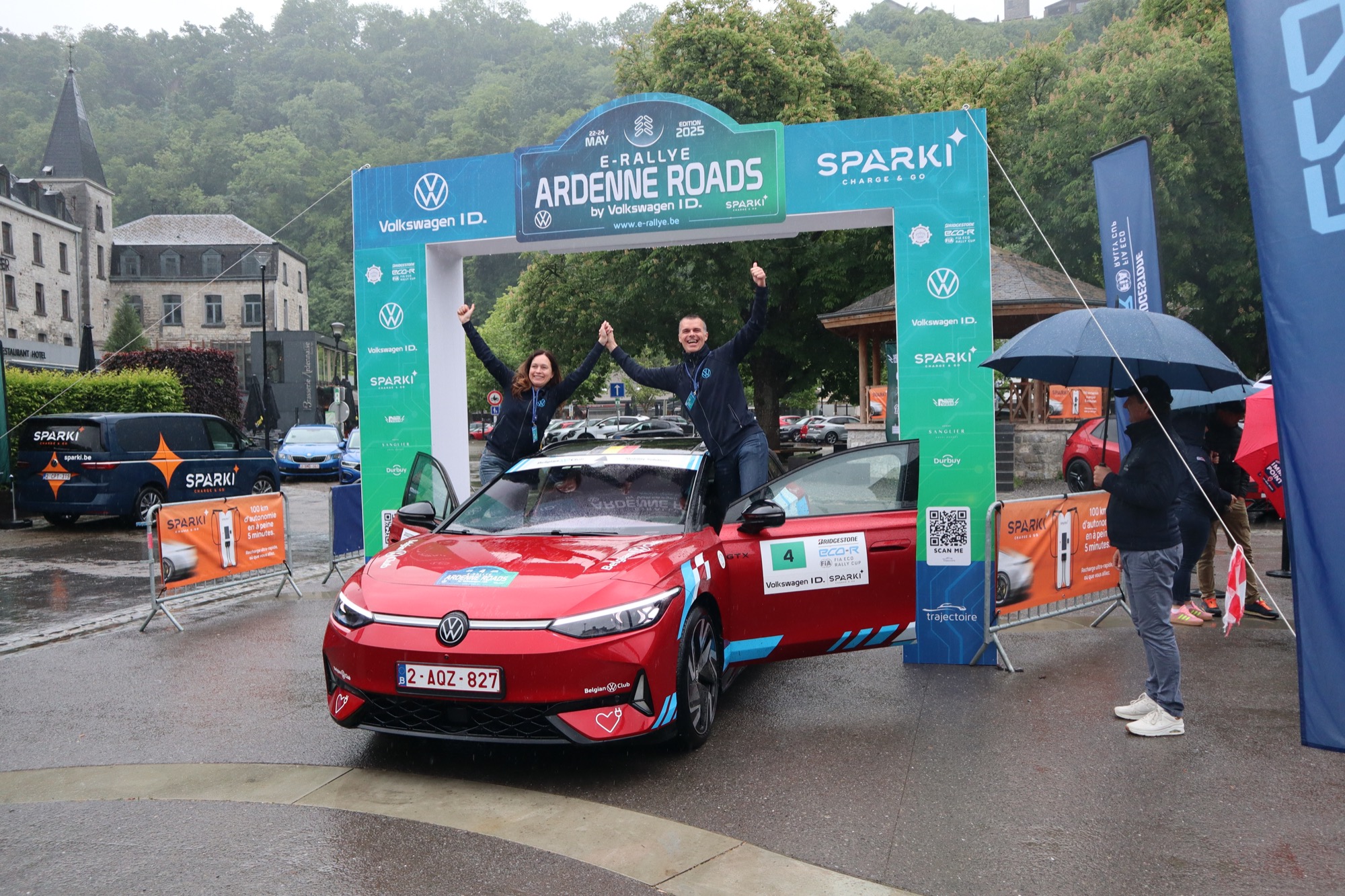 Carton plein pour le duo Heine-Piette et le Belgian VW Club à Durbuy (+video)