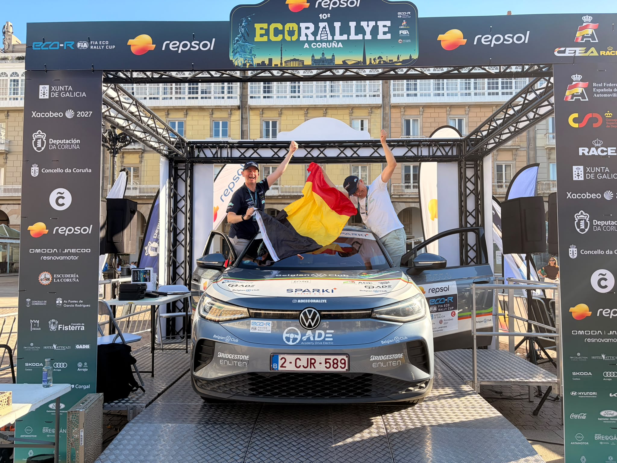 Nouvelle victoire pour le Belgian VW Club : le duo Dechamps-Secretin s’impose haut la main en Espagne